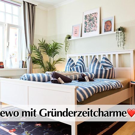 12 Fewos Im Jugendstilhaus Mit Aufzug, Terrasse, Kingsize-Bett, Smart-Tv, Etc Erfurt Eksteriør billede
