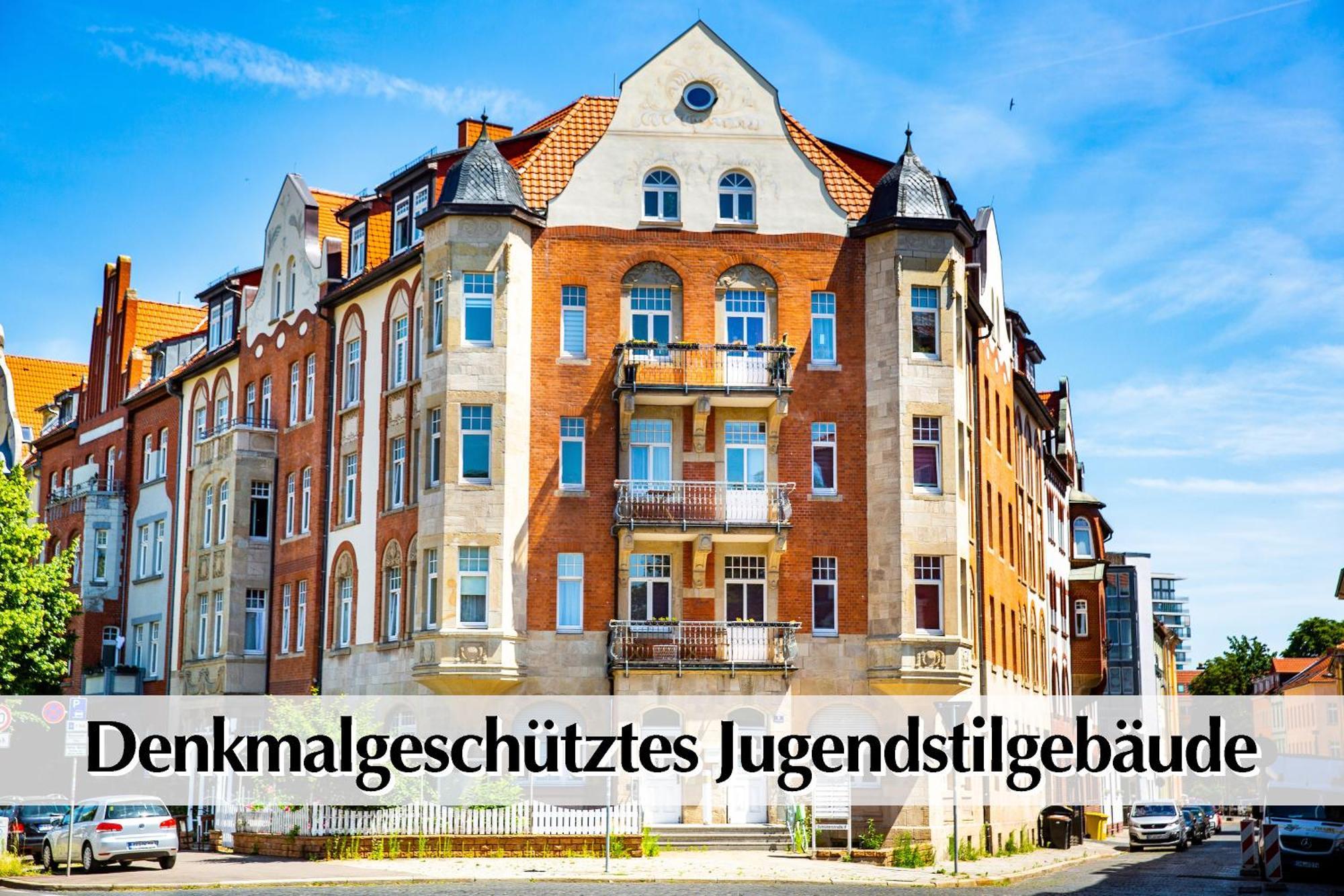 12 Fewos Im Jugendstilhaus Mit Aufzug, Terrasse, Kingsize-Bett, Smart-Tv, Etc Erfurt Eksteriør billede