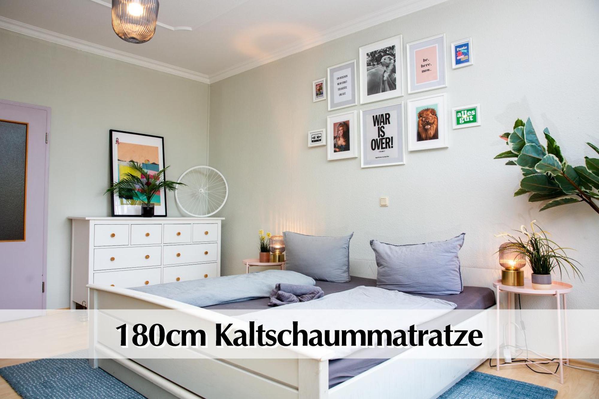 12 Fewos Im Jugendstilhaus Mit Aufzug, Terrasse, Kingsize-Bett, Smart-Tv, Etc Erfurt Værelse billede