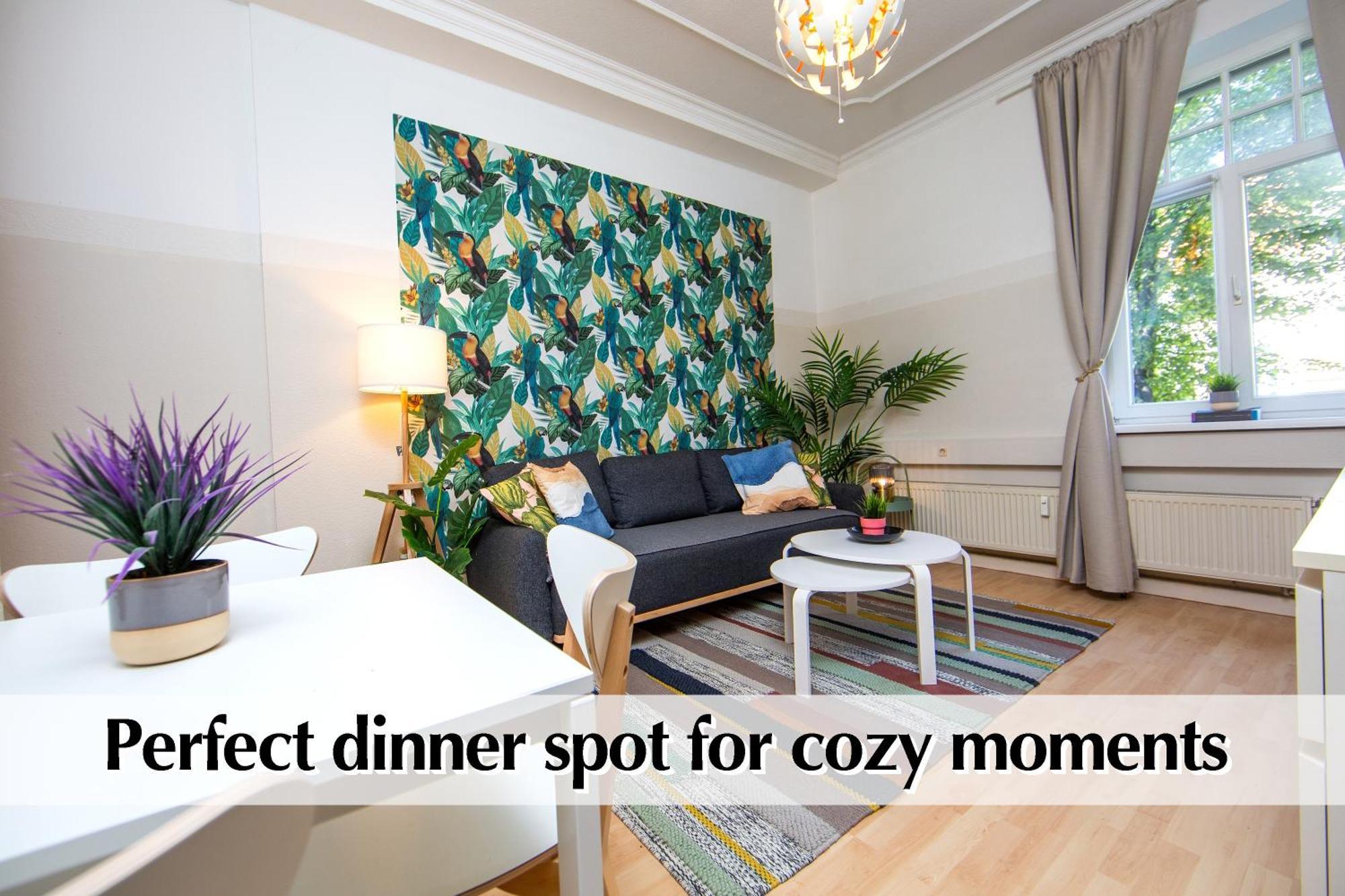 12 Fewos Im Jugendstilhaus Mit Aufzug, Terrasse, Kingsize-Bett, Smart-Tv, Etc Erfurt Værelse billede