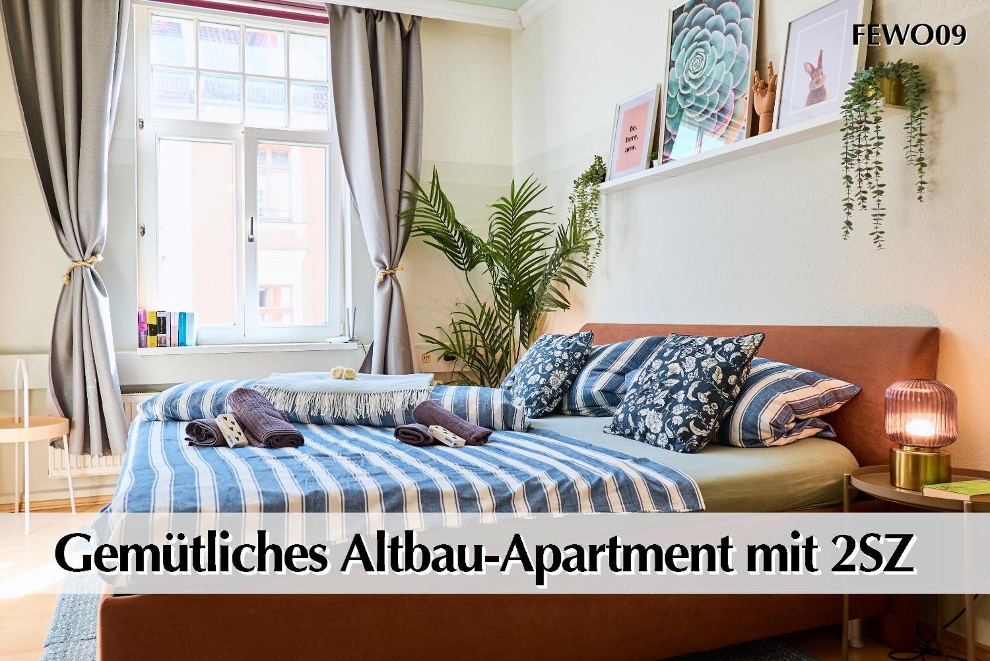 12 Fewos Im Jugendstilhaus Mit Aufzug, Terrasse, Kingsize-Bett, Smart-Tv, Etc Erfurt Eksteriør billede